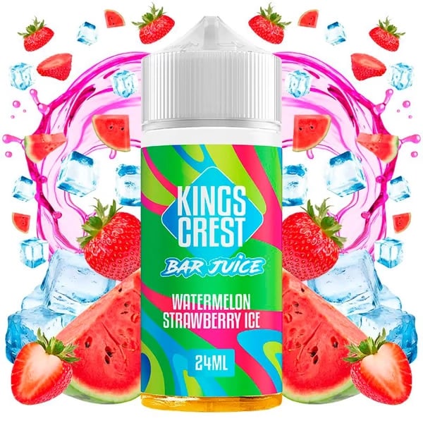 Aroma Watermelon Strawberry Ice - King Crest Bar Juice - 24ml (Longfill)