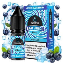 Sales Ultra Blueberry Ice - Bar Juice by Bombo -10ml