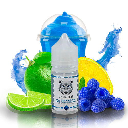 Crystal Bear - Blue Razz Lemon Lime Polar Slush