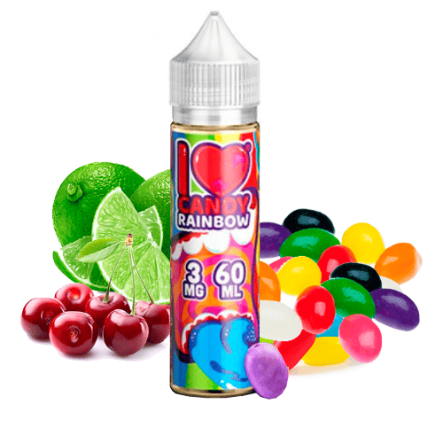 Mad Hatter I Love Candy - Rainbow