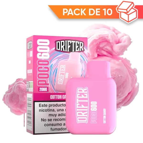 Drifter Poco 600 - Cotton Candy (Pack x10)