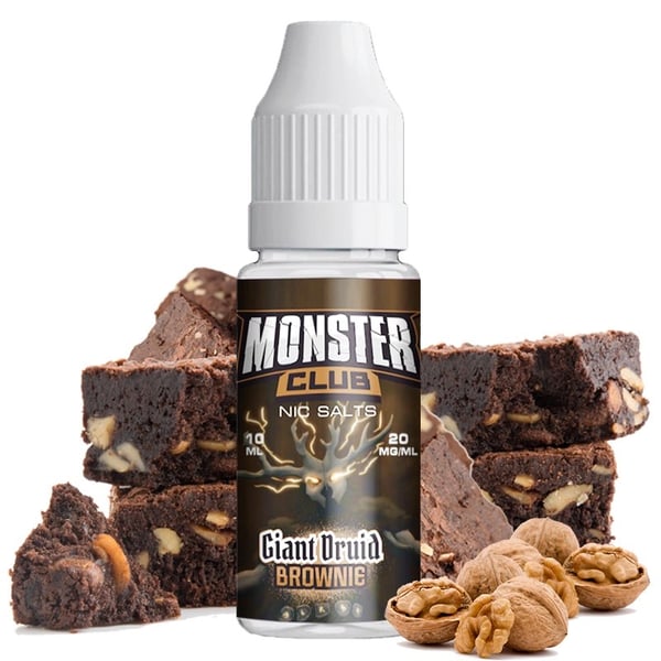 Giant Druid Brownie - Monster Club Nic Salts