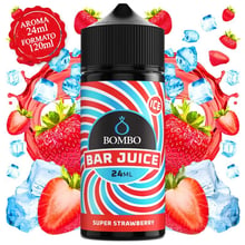 Aroma Super Strawberry Ice - Bar Juice by Bombo 24ml (Longfill)