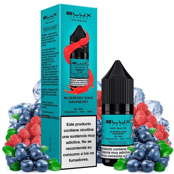 Sales Blueberry Sour Raspberry - Elux Nic Salts 10ml
