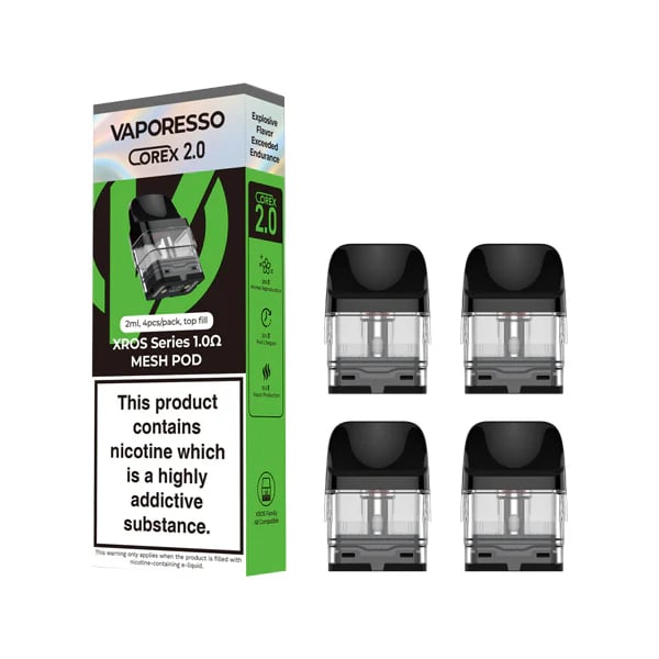 Recambios Vaporesso Xros Corex 2.0 (Pack 4)