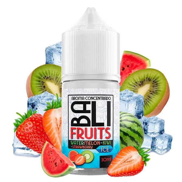 Aroma Watermelon Kiwi Strawberry Ice - Bali Fruits by Kings Crest (Longfill para Sales)