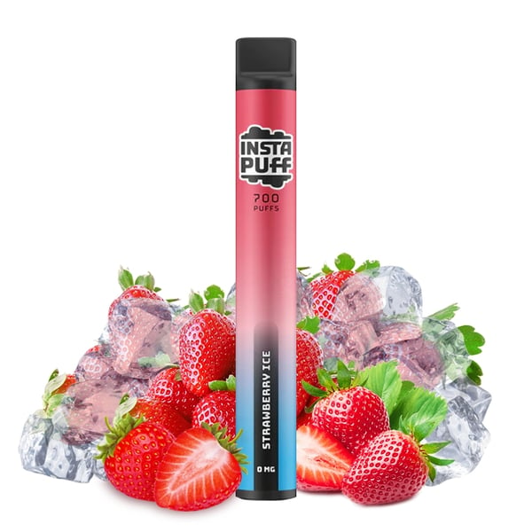 Aroma King Insta Puff Strawberry Ice - Pod desechable