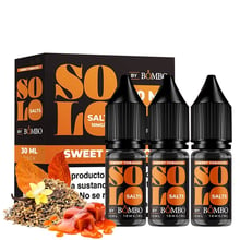 Bombo Solo Nic Salts - Sweet Tobacco (Pack 3)