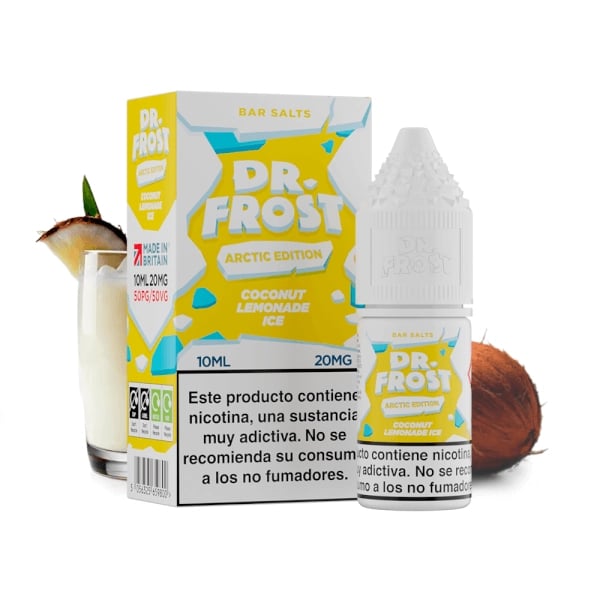 Sales Coconut Lemonade Ice - Dr Frost Salts 10ml