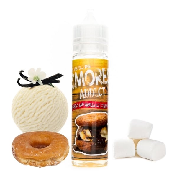 Churros and Vanilla Ice Cream - Smores Addict 50ml