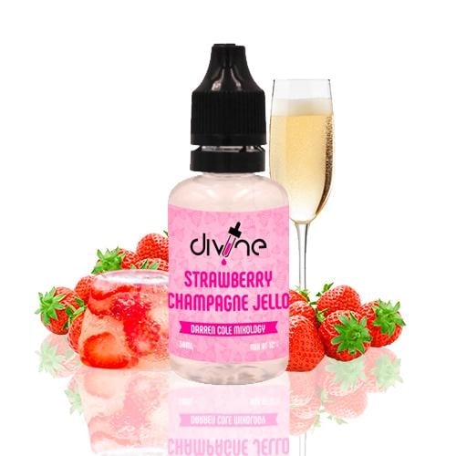 Aroma Divine Strawberry Champagne Jello