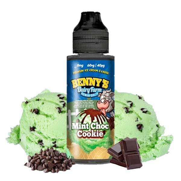 Mint Choc Cookie - Bennys Dairy Farm 100ml