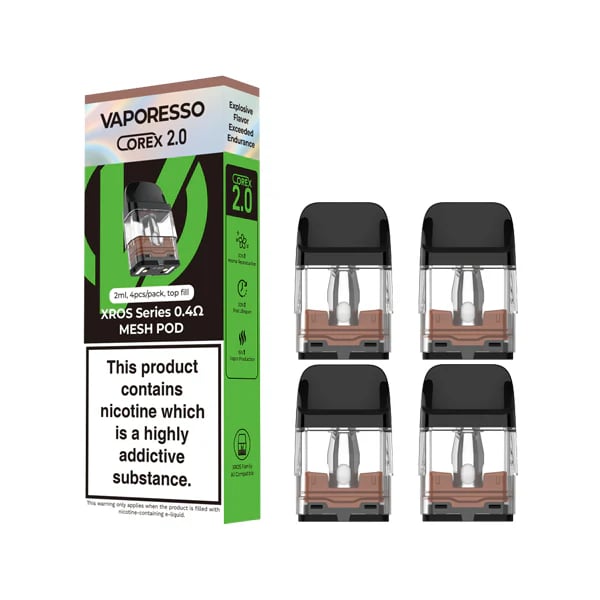 Recambios Vaporesso Xros Corex 2.0 (Pack 4)
