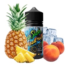 Mixed Fruits Peach Pineapple - Brain Slush 100ml