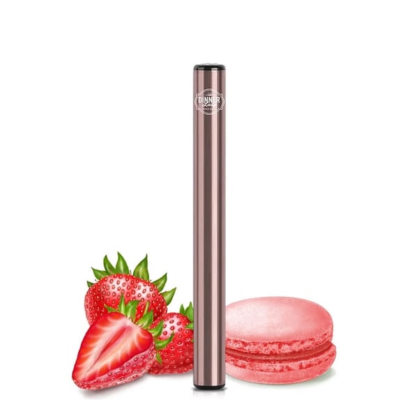 Vape Pen Strawberry Macaroon - Dinner Lady