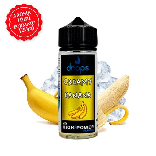 Aroma Creamy Banana - Drops Bar (Longfill)