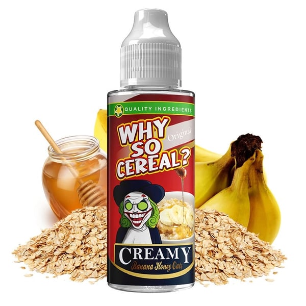 Creamy Banana Honey Oats - Why So Cereal 100ml 