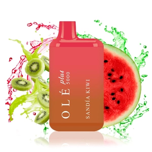 Bud Vape Olé Plus 5000 Sandía Kiwi - Pod Desechable