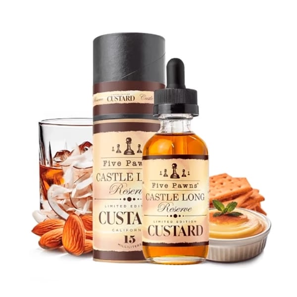 Aroma Castle Long Custard - Five Pawns 15ml (Longfill)