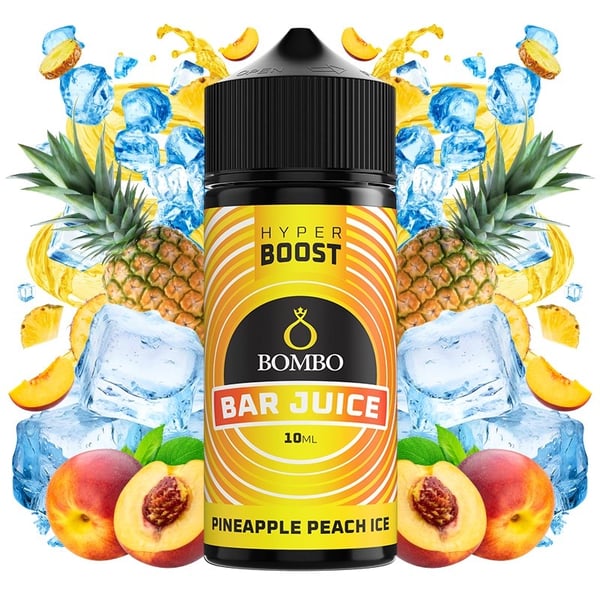 Aroma Pineapple Peach Ice - Bar Juice Hyper Boost by Bombo 10ml/120 (Longfill)