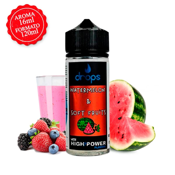 Aroma Watermelon & Soft Fruits - Drops Bar (Longfill)