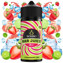 Strawberry Lime Ice - Bar Juice by Bombo 100ml