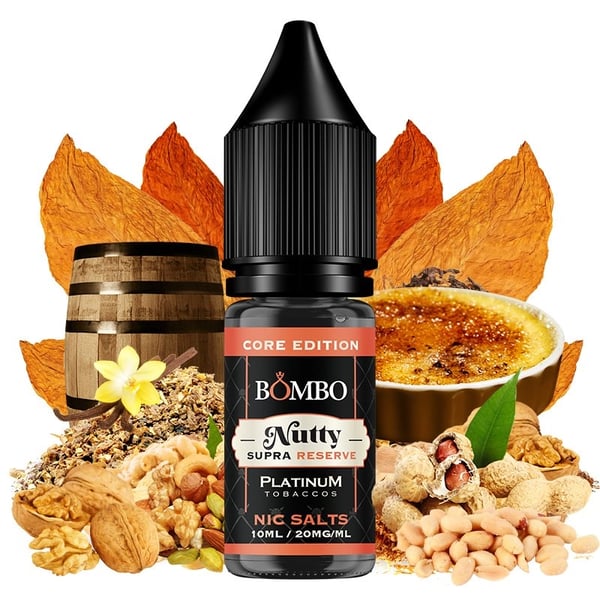 Nutty Supra Reserve - Bombo Platinum Tobaccos Core Edition Salts