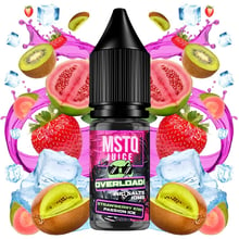 Sales Strawberry Kiwi Passion Ice - MSTQ Juice Overload Nic Salts 10ml