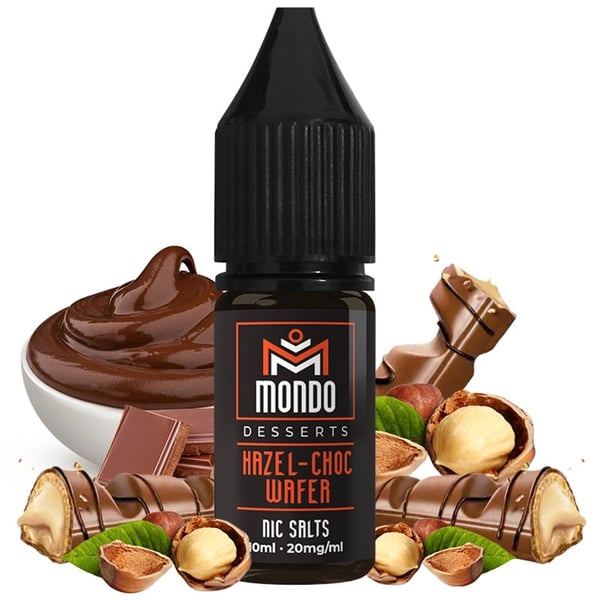 Hazel-Choc Wafer - Mondo Nic Salts