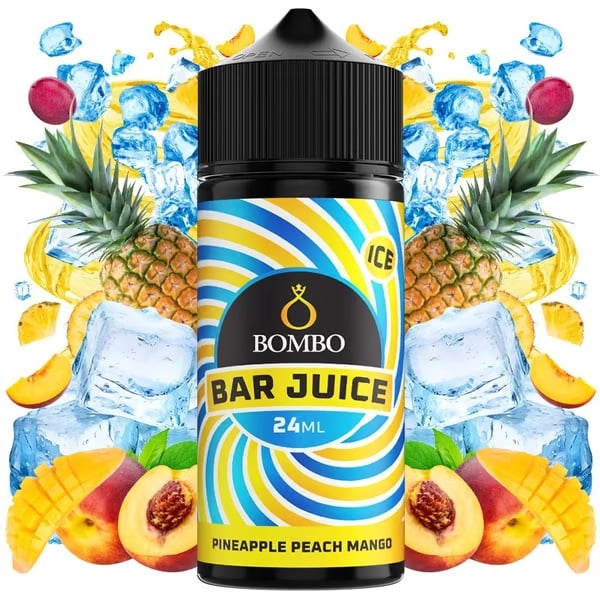 Aroma Pineapple Peach Mango Ice - Bar Juice by Bombo (Longfill)