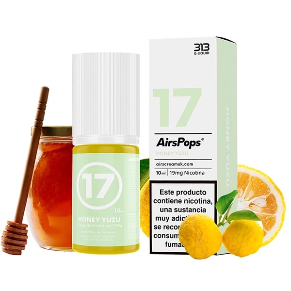313 Nic Salts - No.17 Honey Yuzu 10ml (by Airscream)	