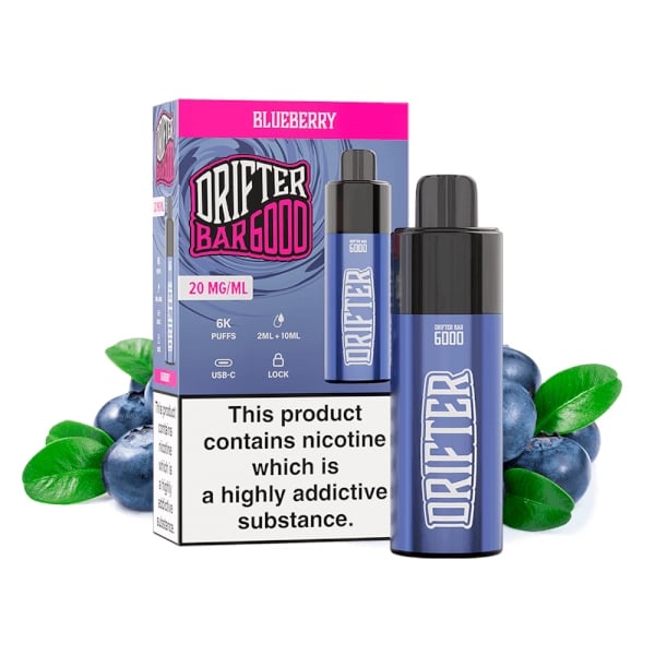 Vaper desechable Blueberry - Drifter Bar 6000