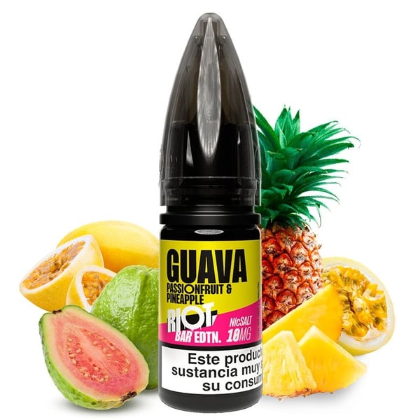 Sales Guava Passionfruit Pineapple - Riot Squad Bar EDTN Salt