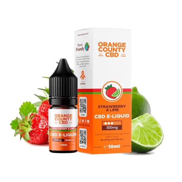 Strawberry and Lime - Orange County CBD 10ml