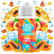 Aroma Papaya Peach Ice - King Crest Bar Juice - 24ml (Longfill)