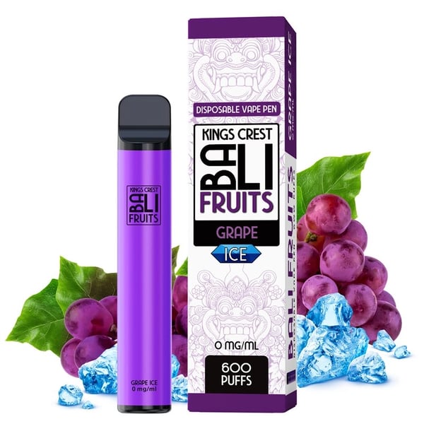 Pod desechable Bali Fruits Grape Ice - Kings Crest