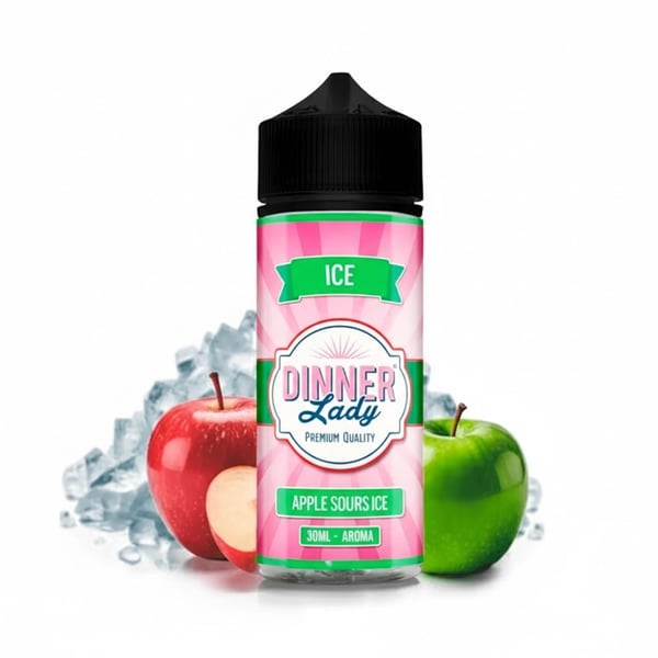 Aroma Apple Sours Ice - Dinner Lady (Longfill)