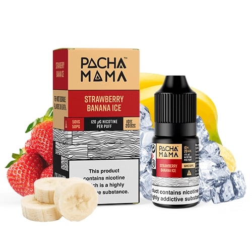 Sales Strawberry Banana Ice - Pachamama Salts 10ml