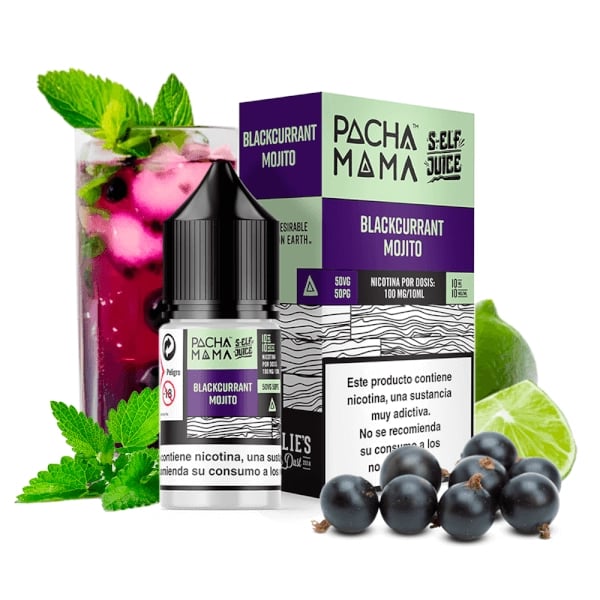 Sales Blackcurrant Mojito - Pachamama Self Juice Salts - 10ml