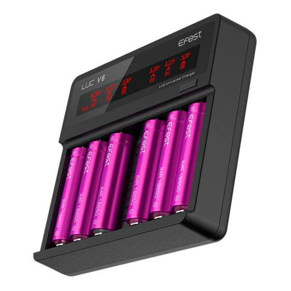 Cargador Efest Luc V6