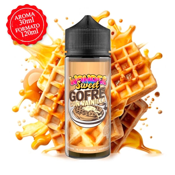 Aroma Gofre con Vainilla - Vapemoniadas Wonder Sweet 30ml (Longfill)