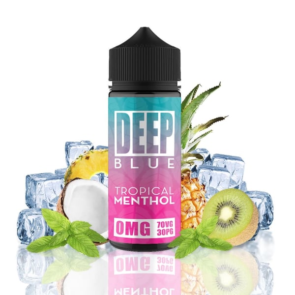 Tropical Menthol - Deep Blue 100ml