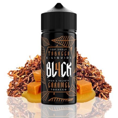 BL4CK 100ml - Caramel Tobacco