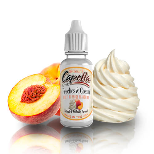 Aroma Capella Flavors Peaches and Cream 13ML