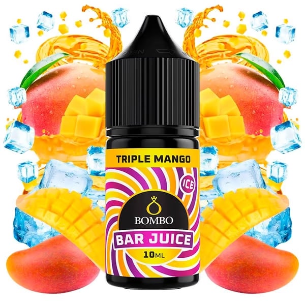 Aroma Triple Mango Ice - Bar Juice by Bombo (Longfill para Sales)