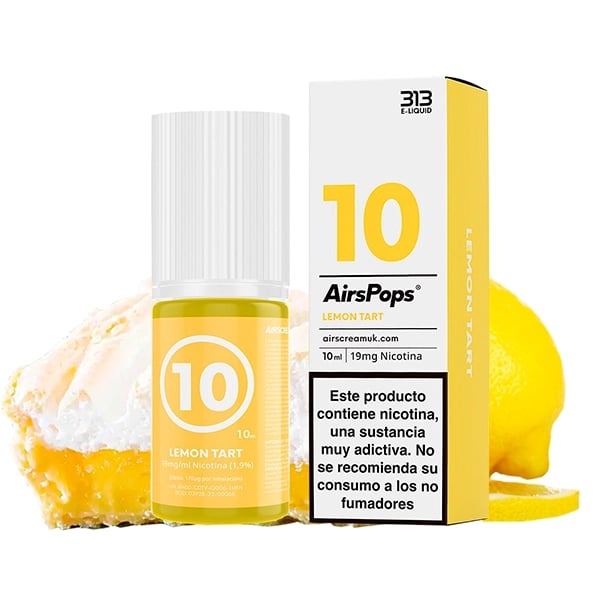 313 Nic Salts - No.10 Tarte Au Citron 10ml (by Airscream)