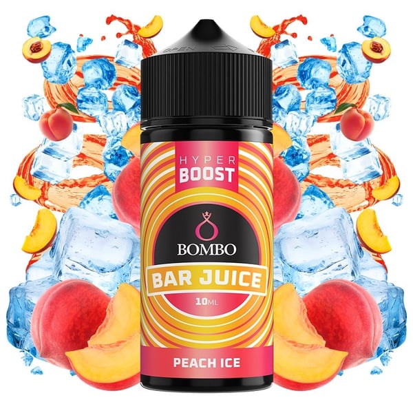 Aroma Peach Ice - Bar Juice Hyper Boost by Bombo 10ml/120 (Longfill)