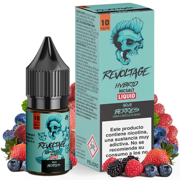 Sales Aqua Berries - Revoltage Hybrid Nic Salts 10ml