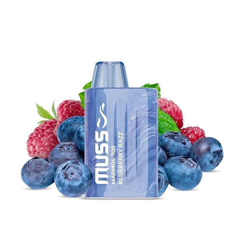 Vaper desechable Blueberry Razz - Muss Marmol 700