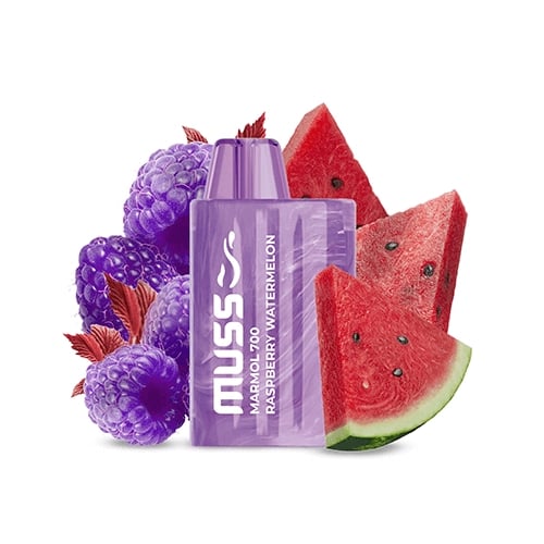 Vaper desechable Raspberry Watermelon - Muss Marmol 700